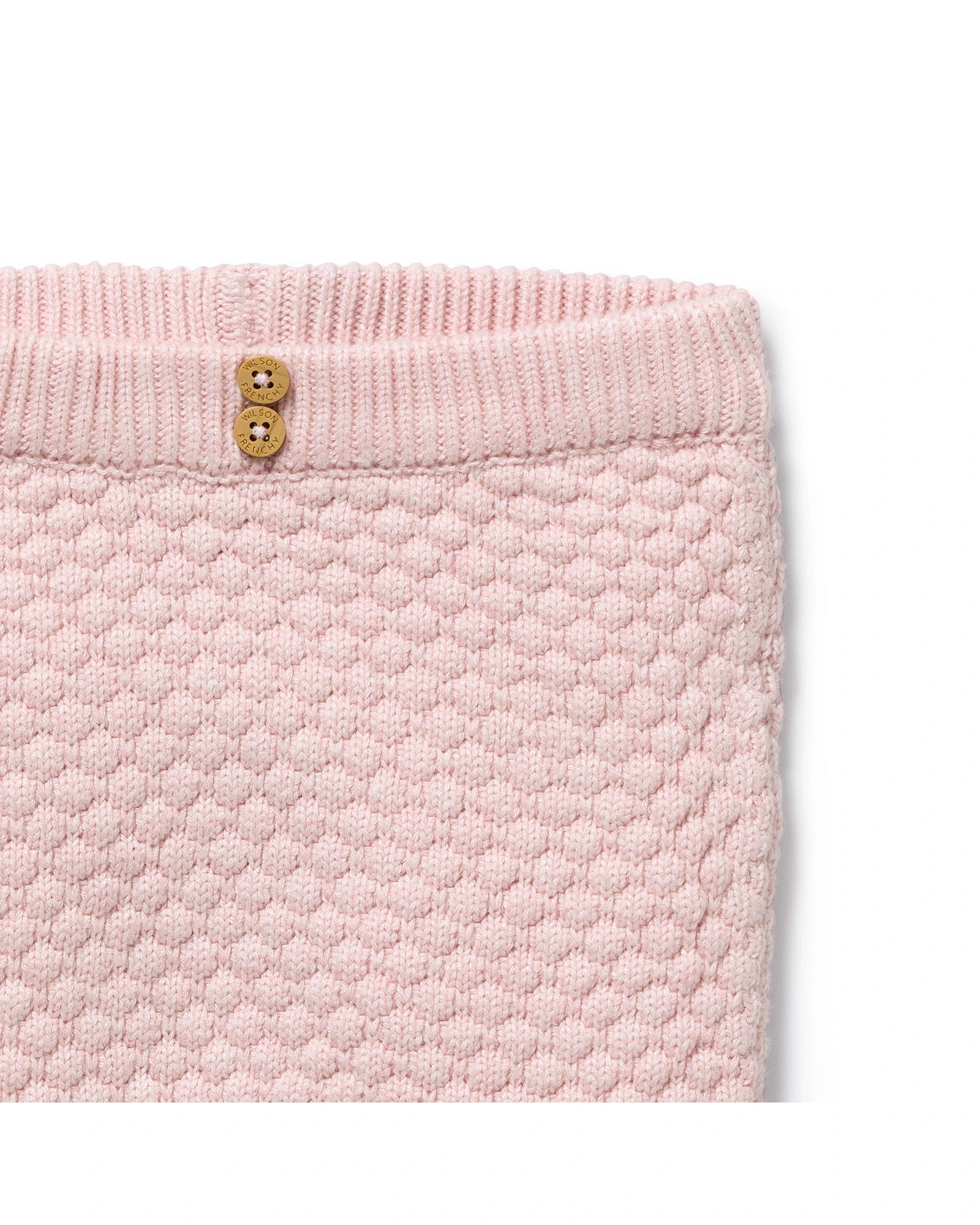 Marshmallow Organic Knitted Bubble Legging 3-6 mths