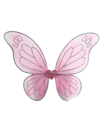 Pink Poppy Unicorn Dreamer Glitter Wire Wings