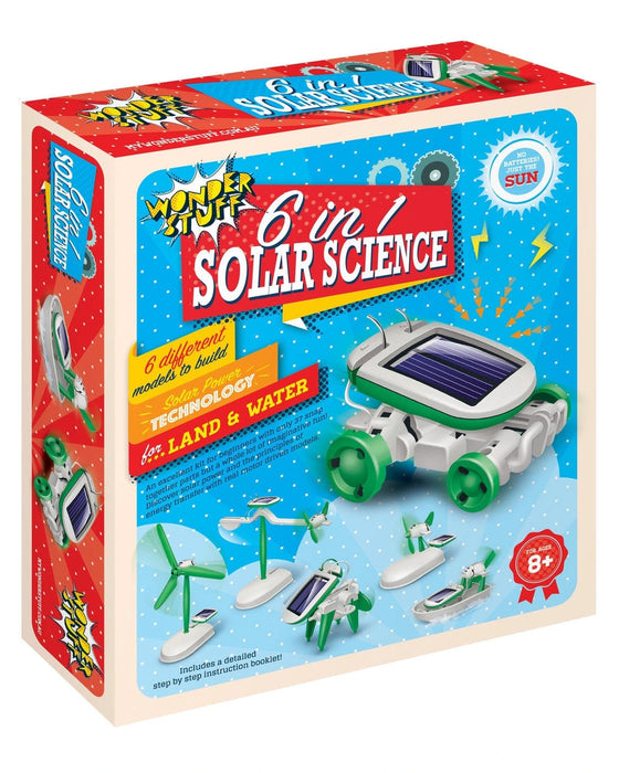 Wonderstuff 6 in 1 Solar Science Kit