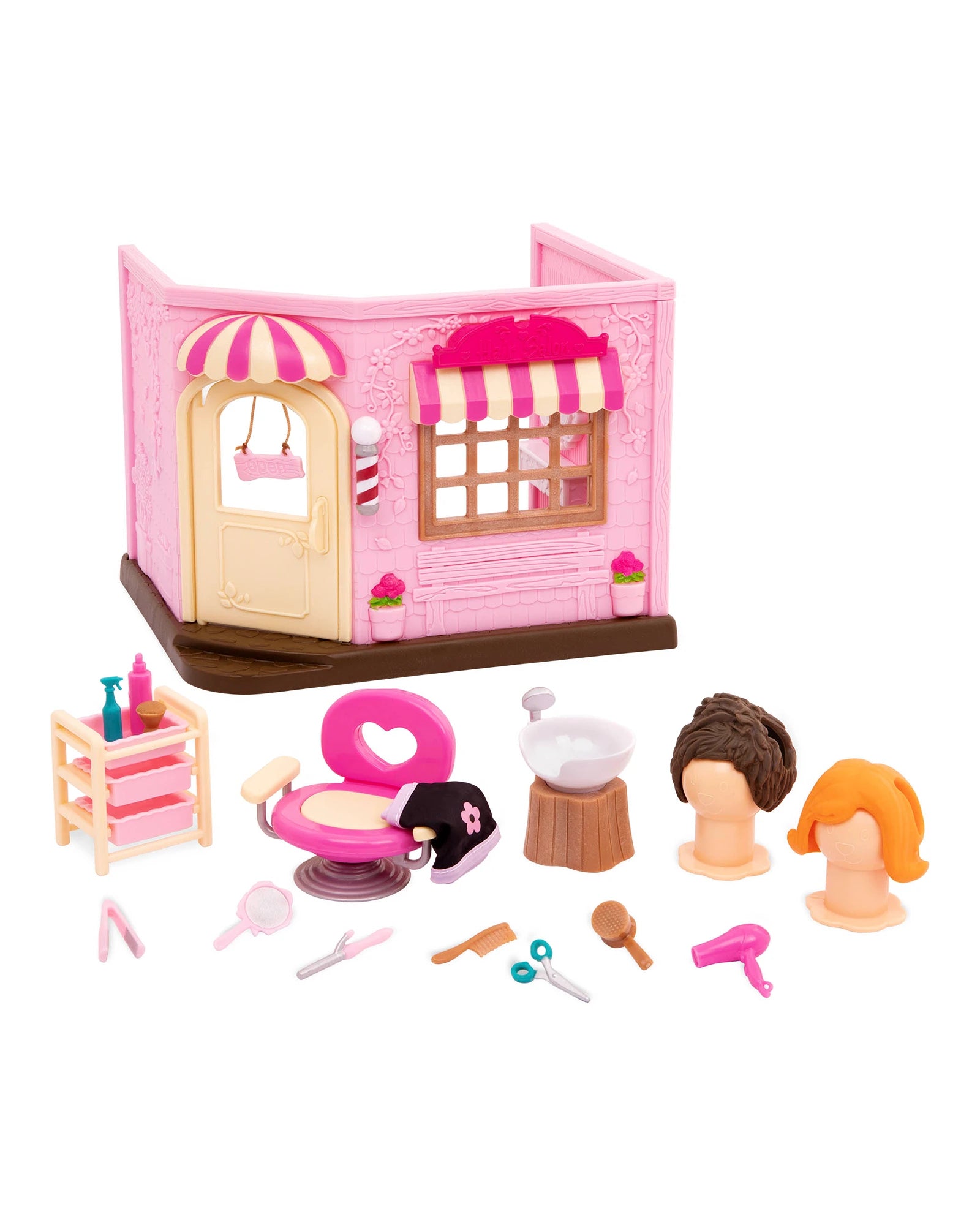 Baabaa Spa & Hair Salon Playset - Deluxe Store Playset with Accessories
