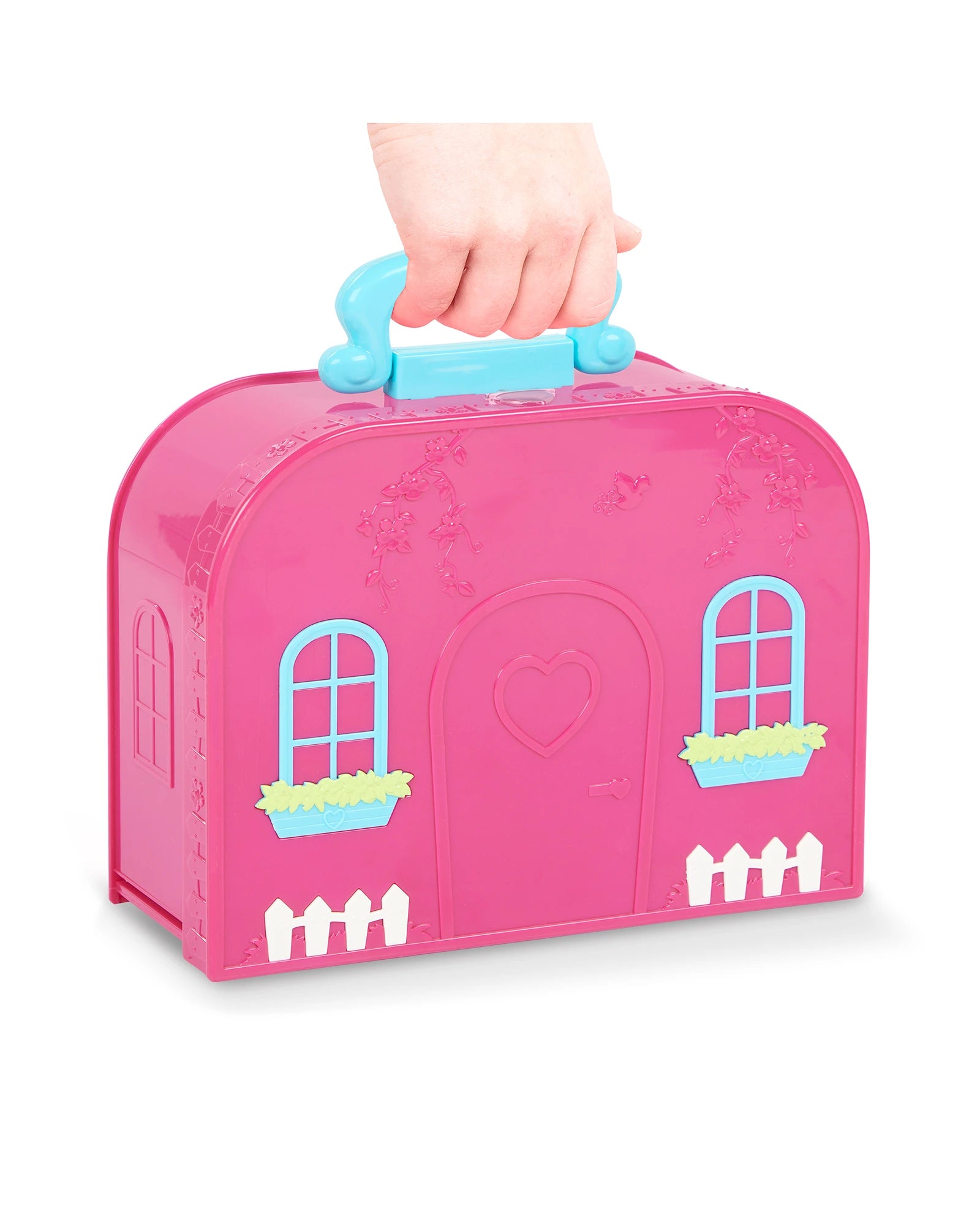 Travel Suitcase Classroom Playset Miniature School Set in Carry Case