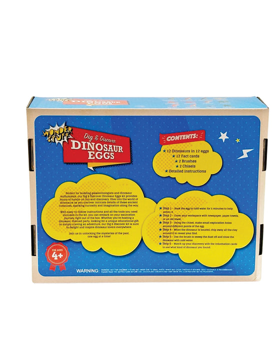 Wonderstuff Dig & Discover Dinosaur Eggs
