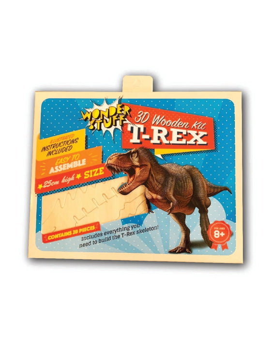 Wonderstuff 3D Wooden Dinosaur Kits - Assorted