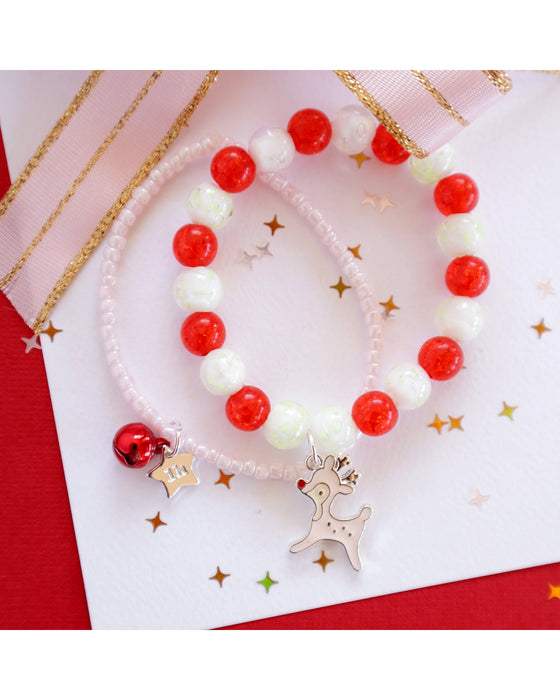 Lauren Hinkley Jingle Bell Reindeer Bracelet