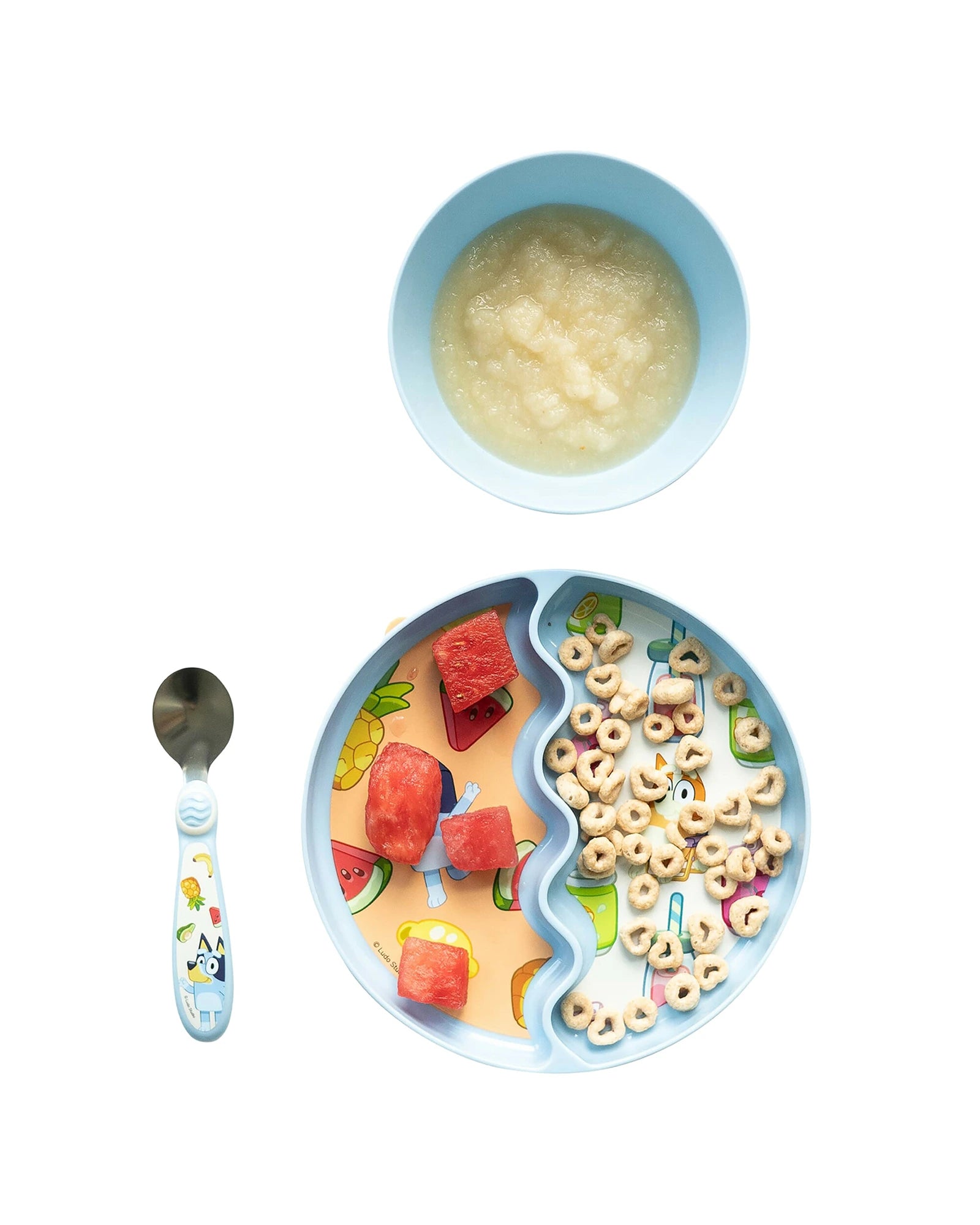 Bluey 3 Piece Mealtime Feeding Set