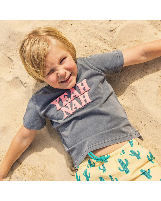 Skwosh Yeah Nah Jnr Regular Tee