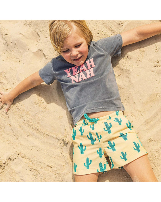 Skwosh Yeah Nah Jnr Regular Tee