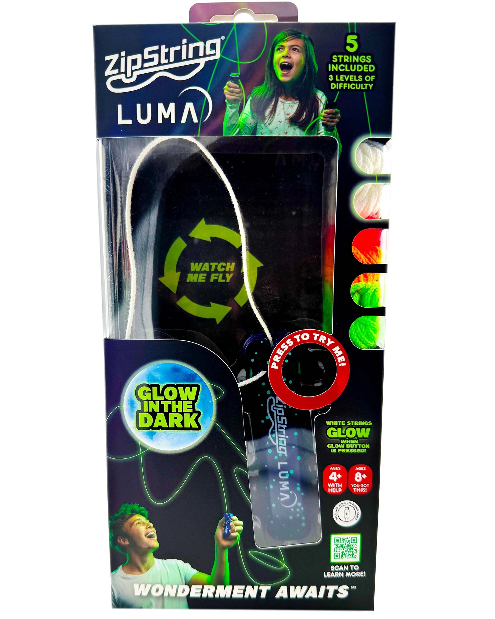 Zip String Glow in the Dark