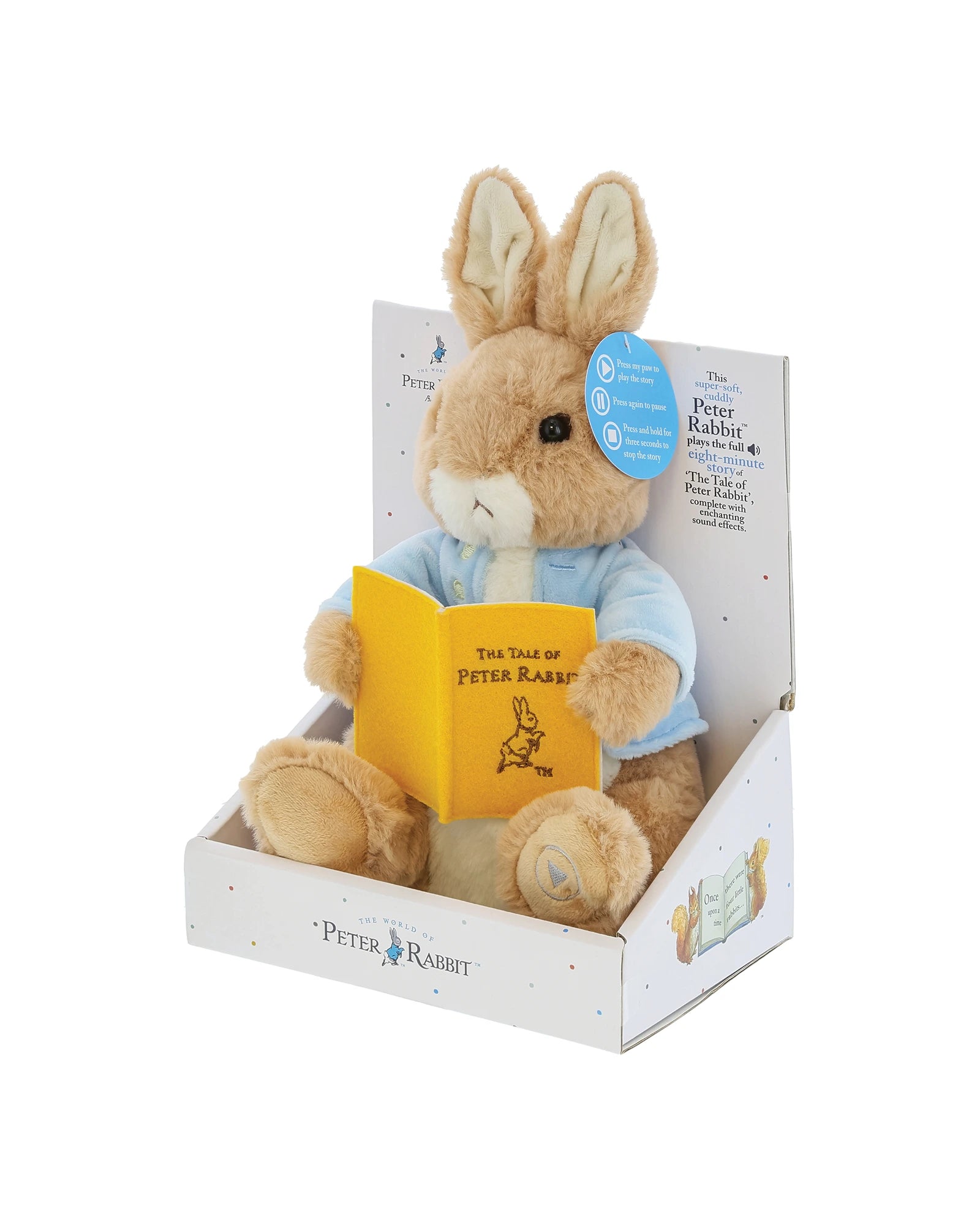 Storytime Peter Rabbit Talking Plush