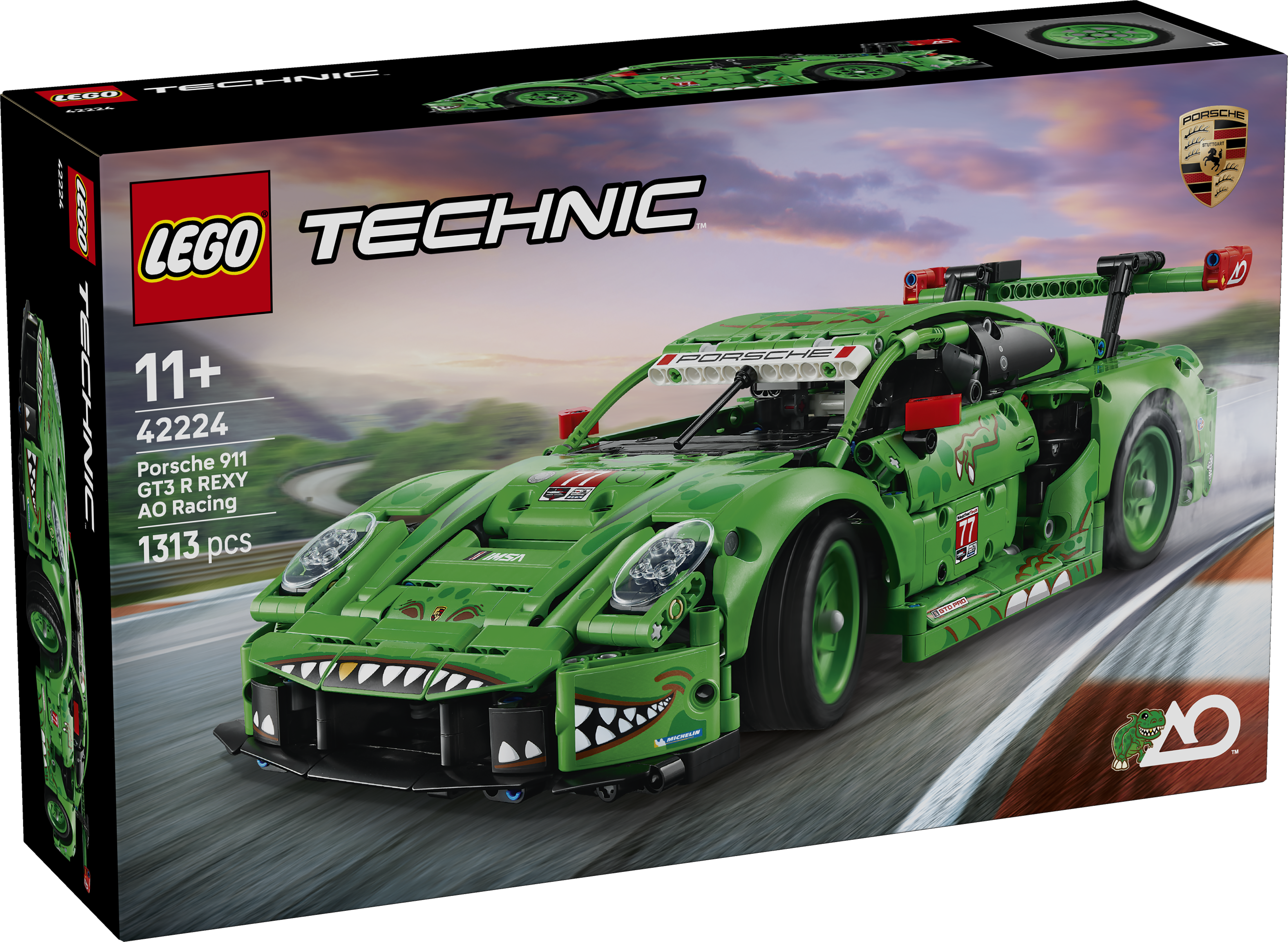 42224 Porsche 911 GT3 R REXY AO Racing Car