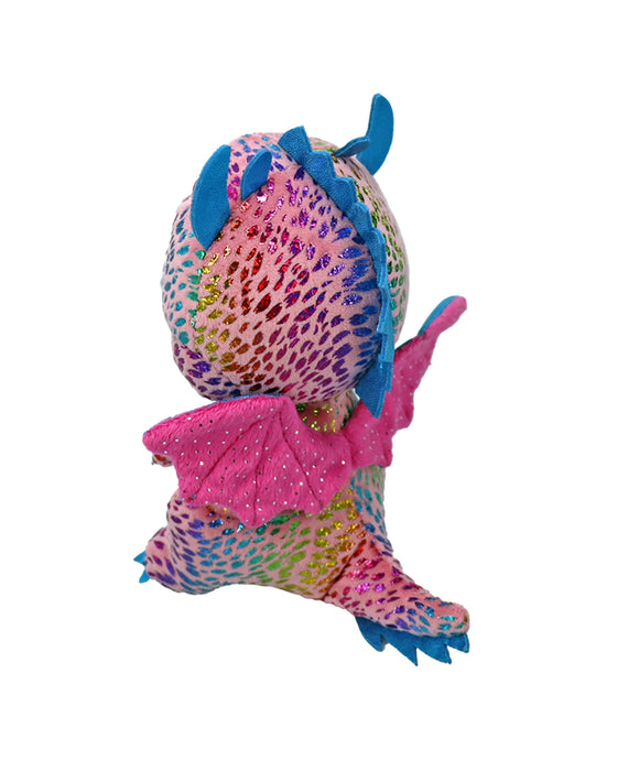 TY Regular Flint Pink Dragon