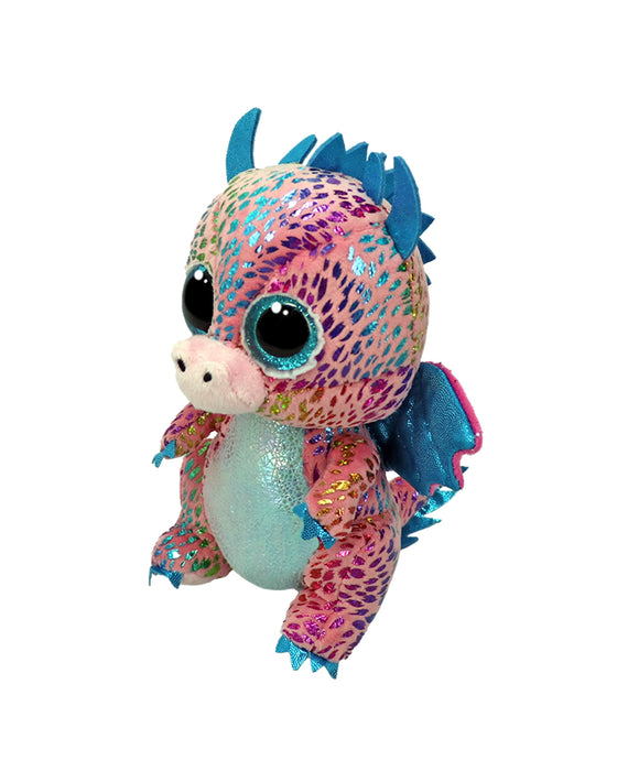 TY Regular Flint Pink Dragon