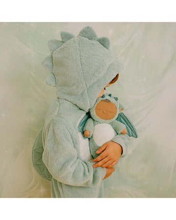 Olli Ella Cozy Dinkum Dragon - Ash