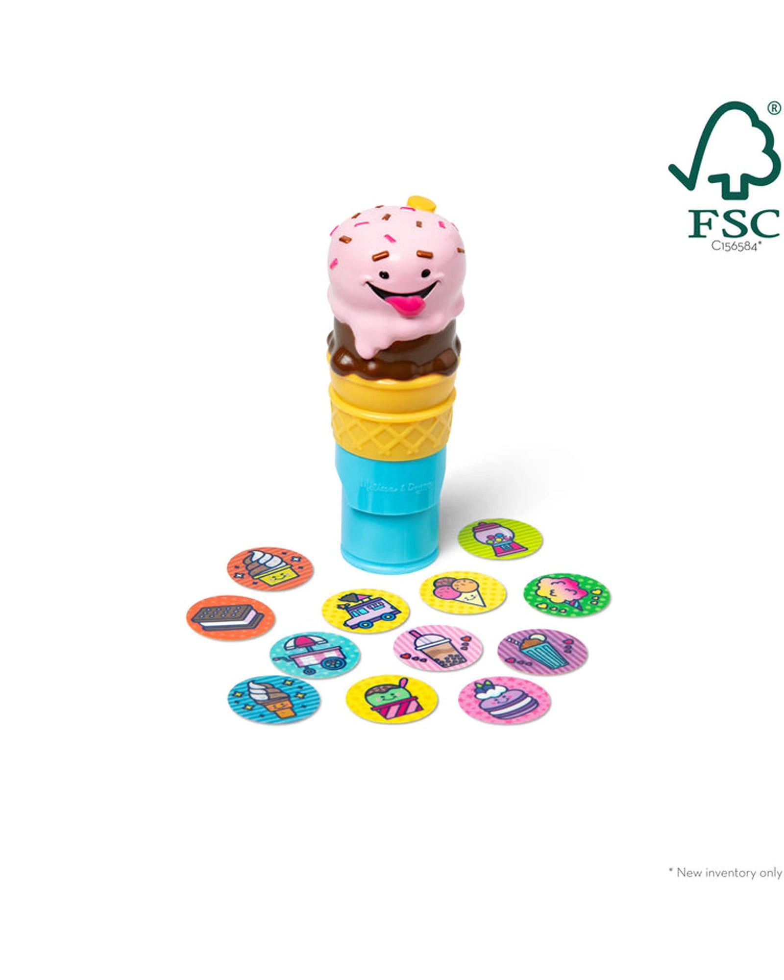Melissa & Doug Sticker WOW Activity Pad Set Ice Cream