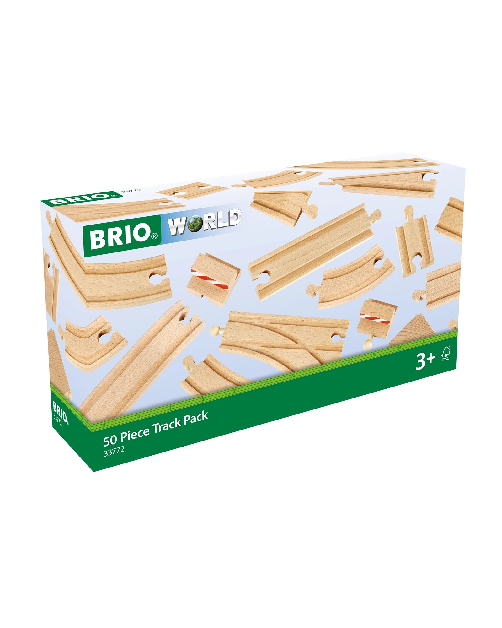 BRIO - 50 Piece Track Pack