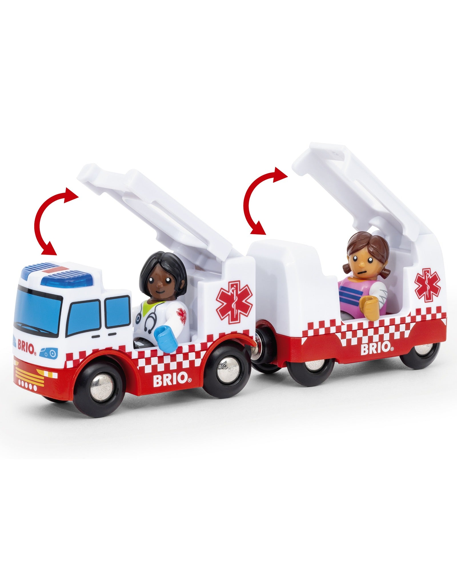 Brio Rescue Ambulance 4 Pieces