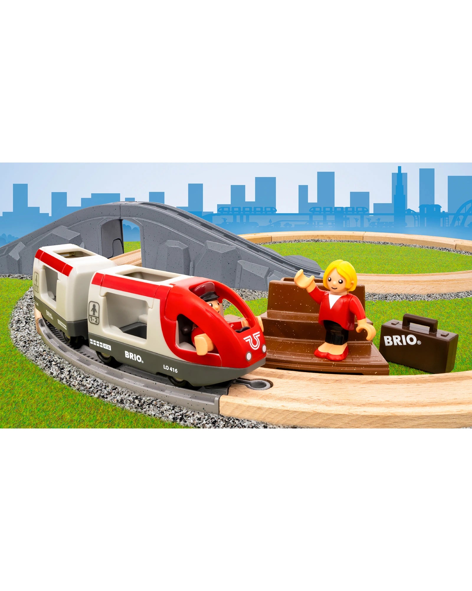 BRIO Starter Travel Train Set 22pieces