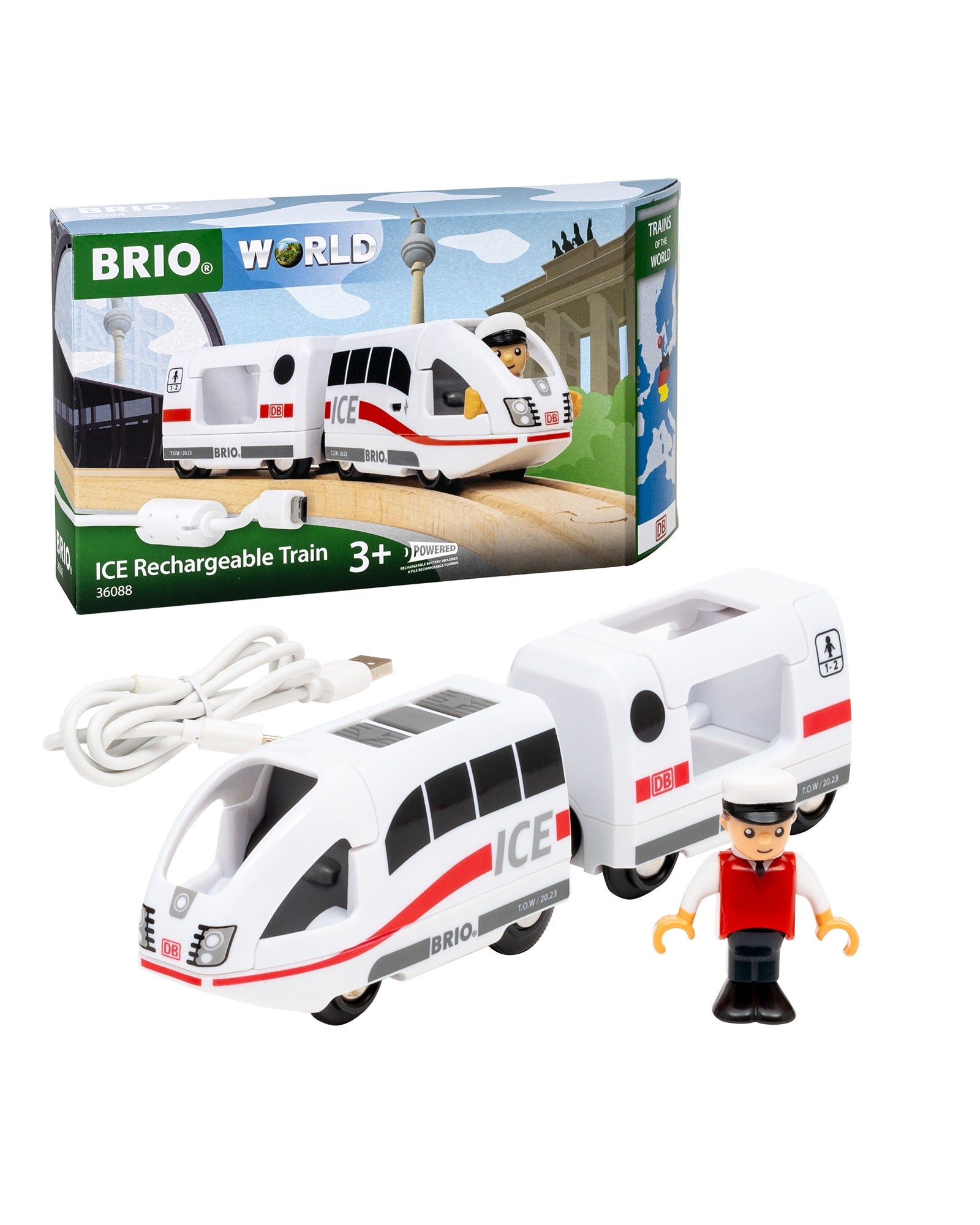 Brio Ice Rechargeable Train 3 Pieces