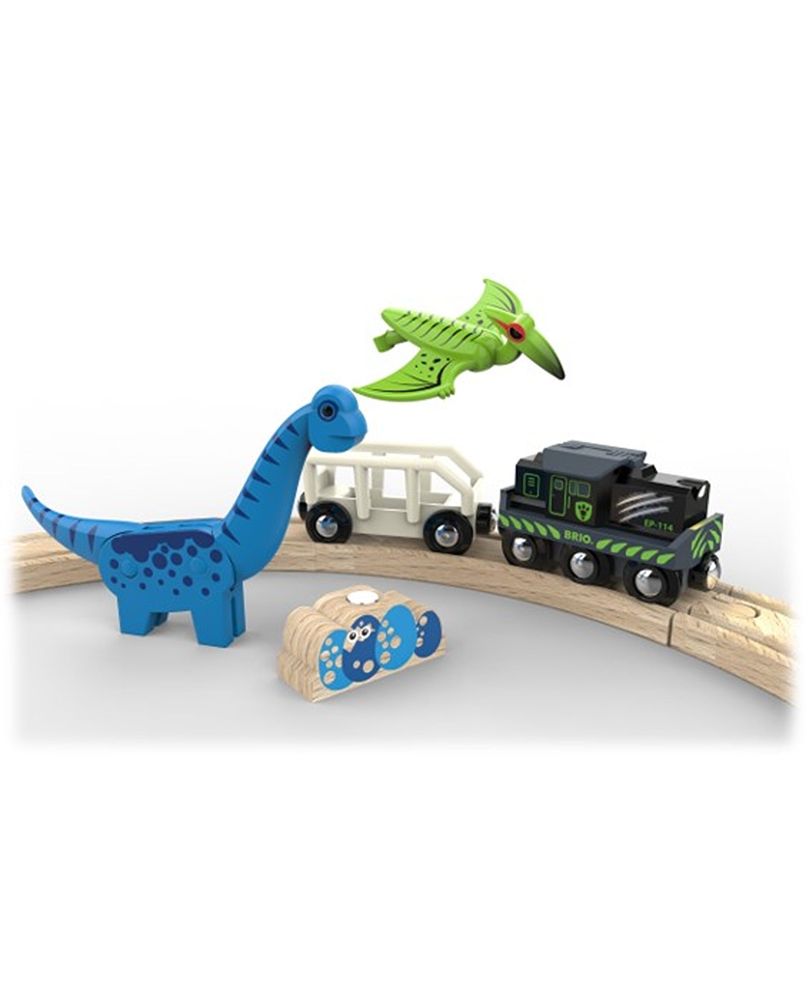 Brio Dinosaur Battery Train 5 Pieces