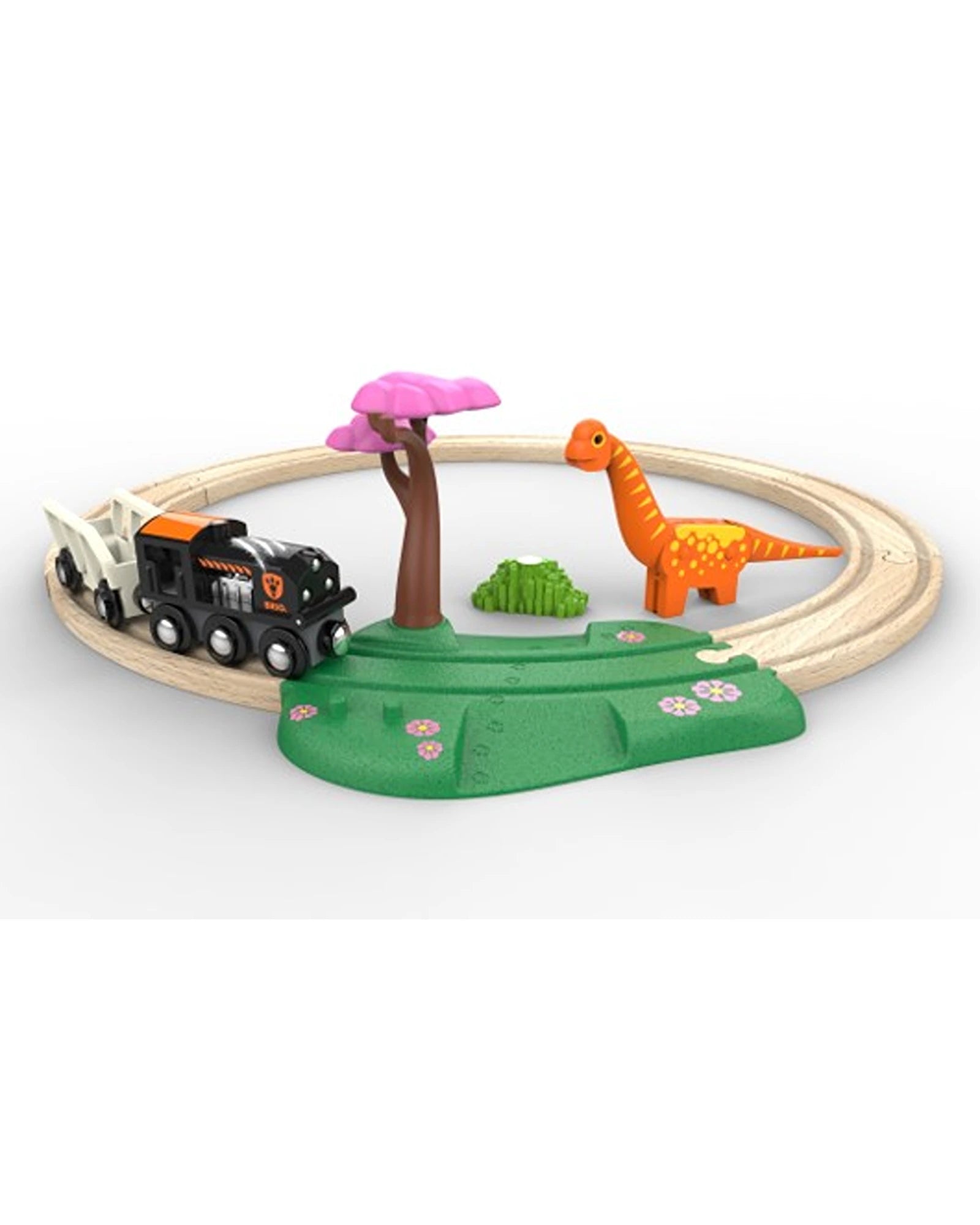 Train Set BRIO World 36049 Gold Cargo Train Toy For Wooden