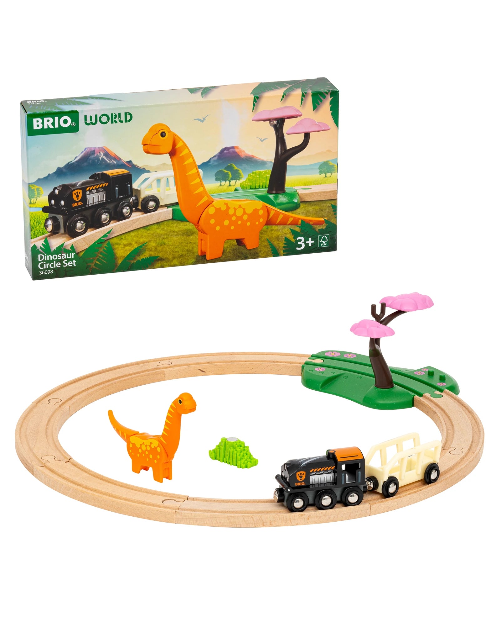 BRIO Dinosaur Circle Set 12 pieces