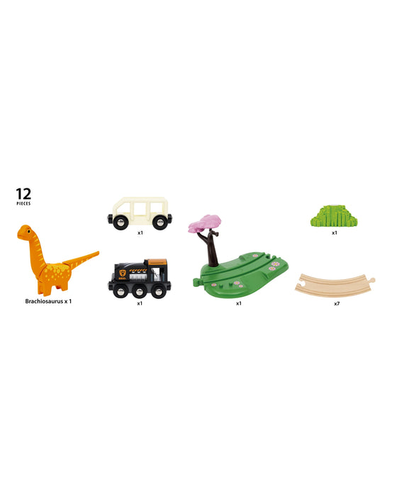 BRIO Dinosaur Circle Set 12 pieces