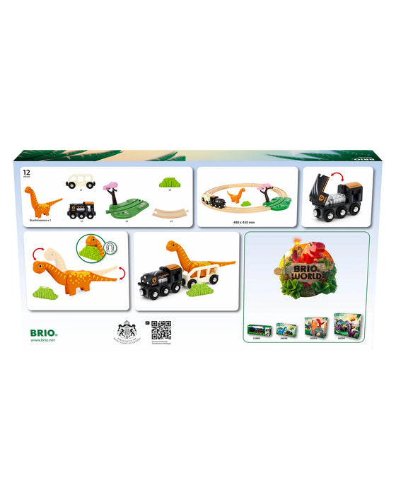 BRIO Dinosaur Circle Set 12 pieces