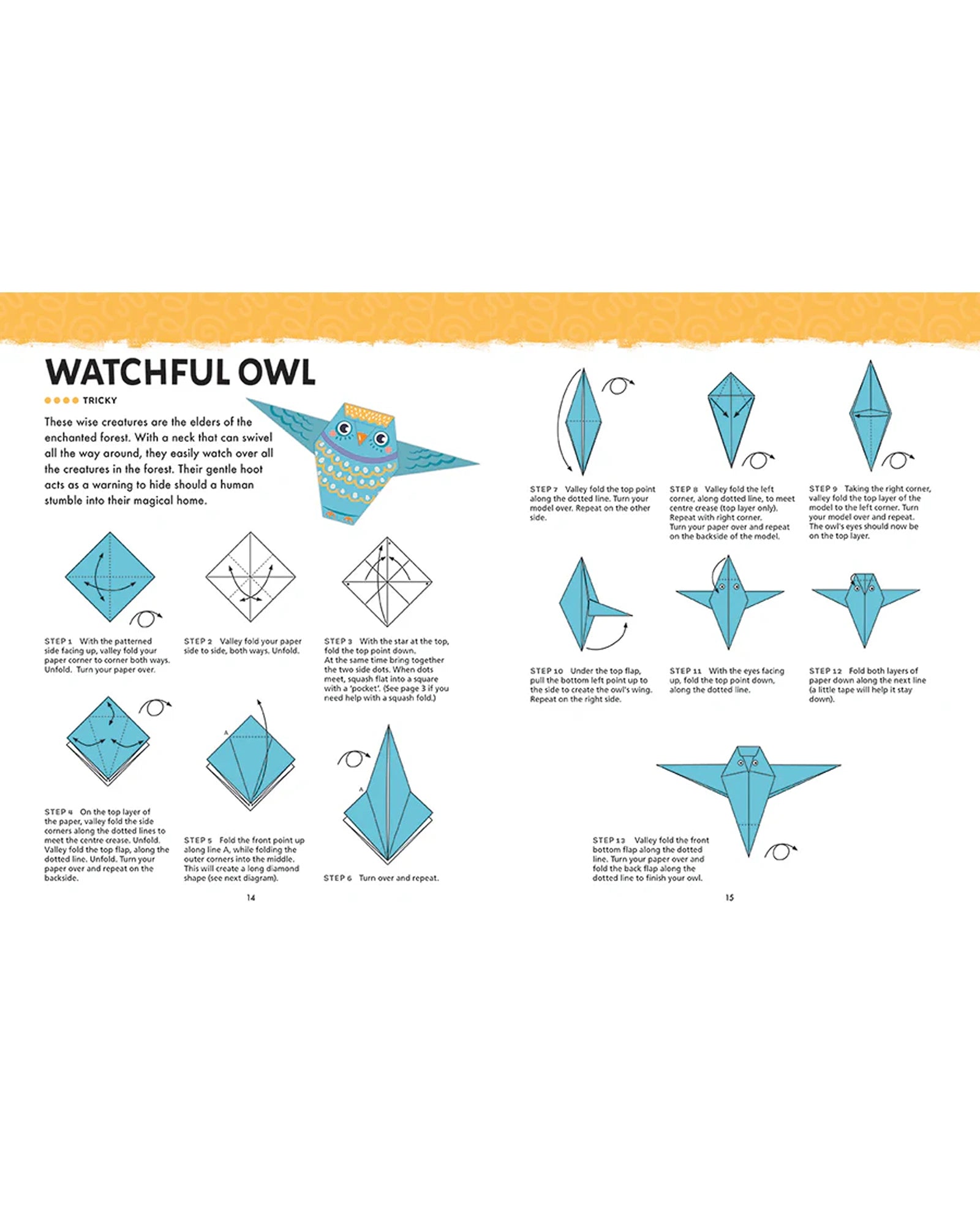 Origami Activity Book Enchanted