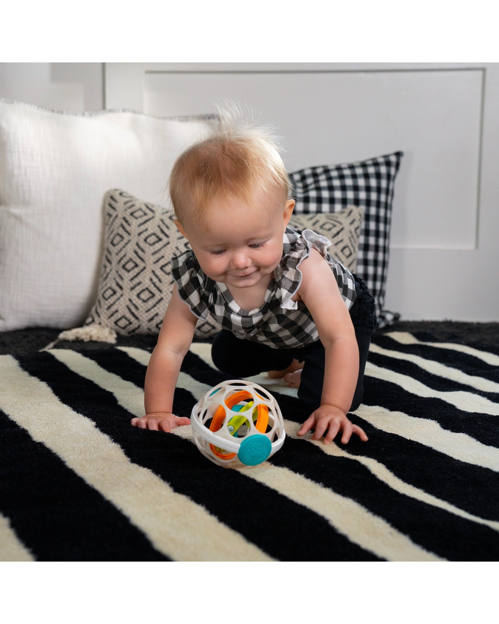 Oball Grip & Spin Oball Rattle Toy
