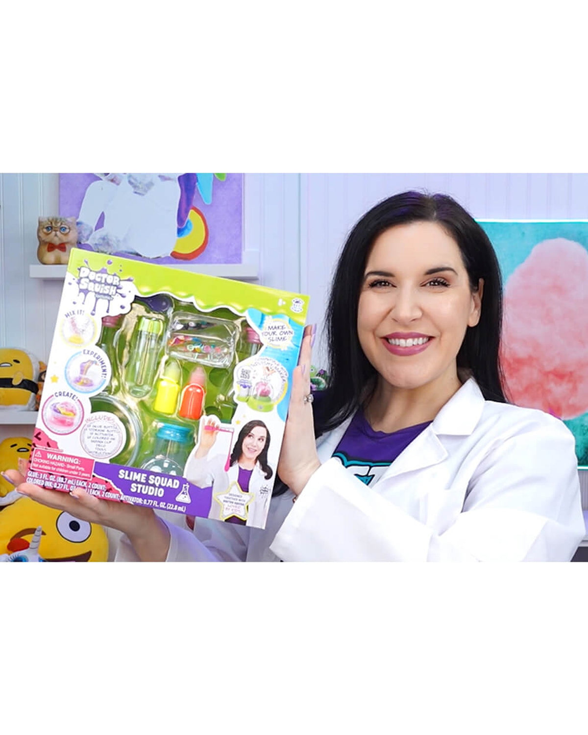 Doctor Squish Slime Squad DIY Studio