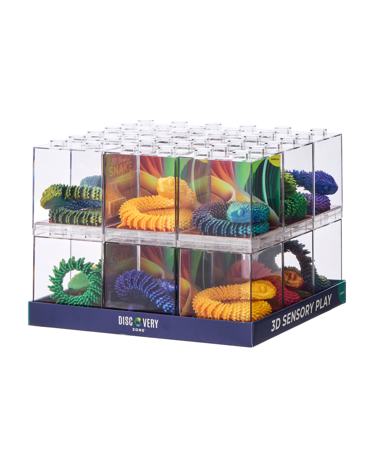 3D Sensory Snake Assorted