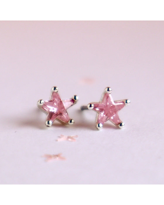Lauren Hinkley Pink Shining Star Earrings