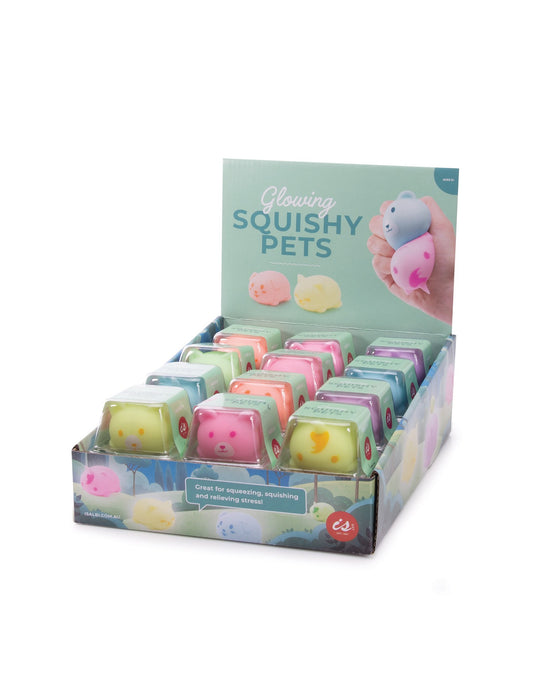 Glow in the Dark Squishy Pets Assorted