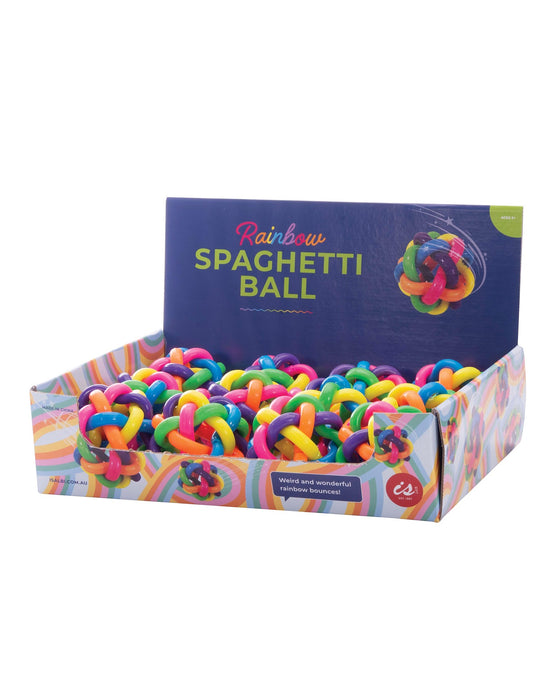 Rainbow Spaghetti Ball