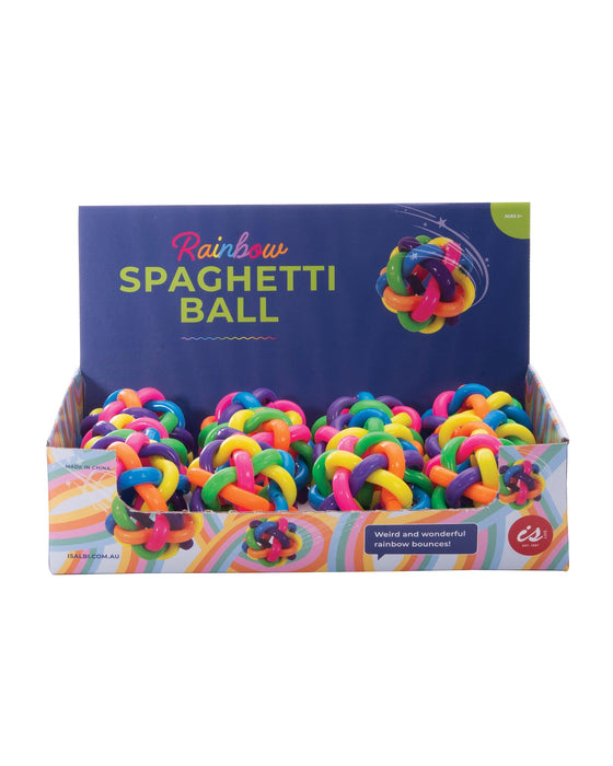 Rainbow Spaghetti Ball