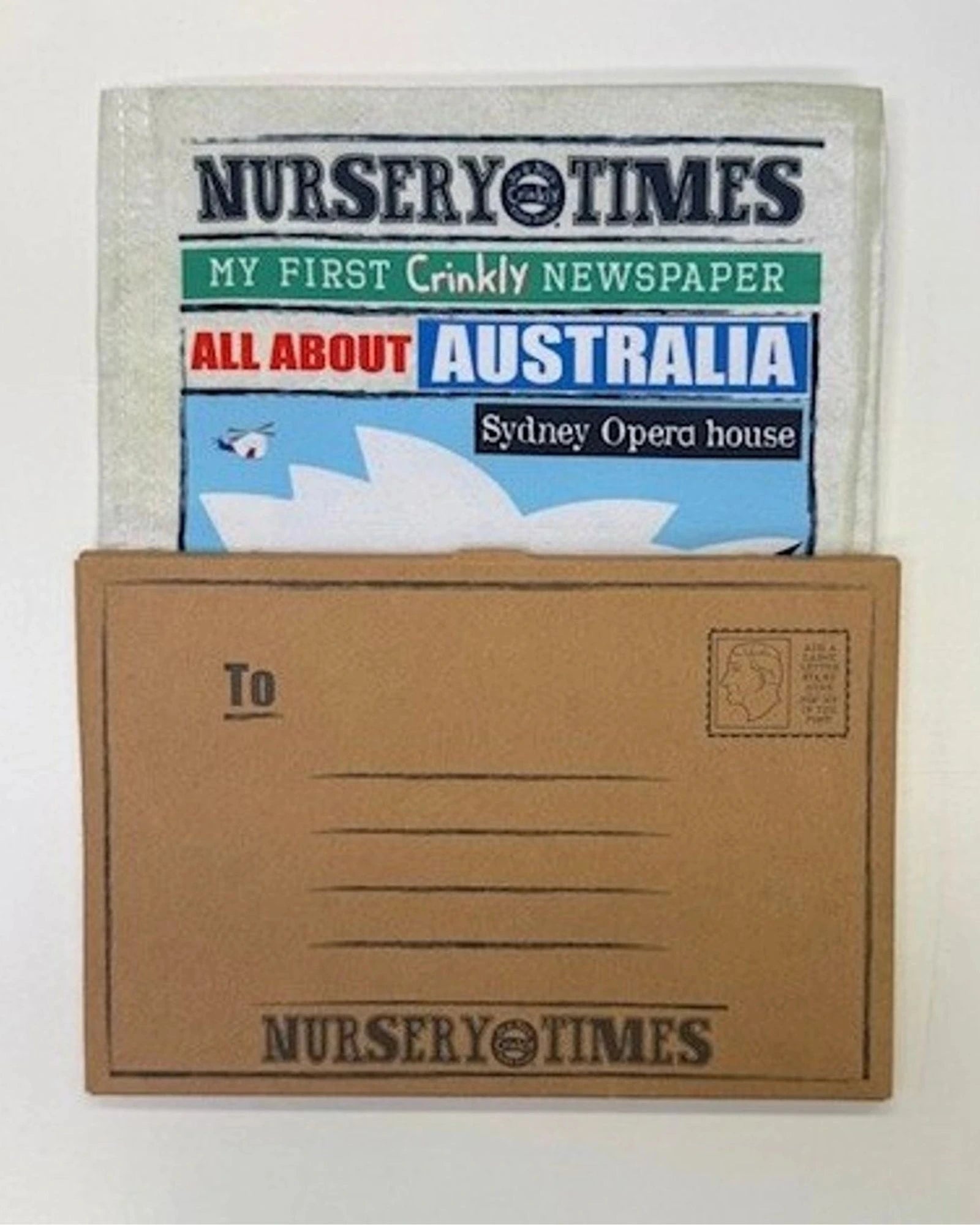 Jo & NicS Crinkly Cloth Books - Australia