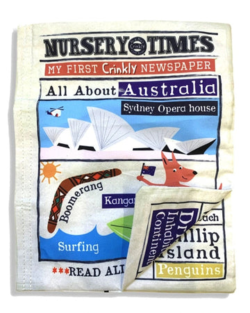 Jo & NicS Crinkly Cloth Books - Australia