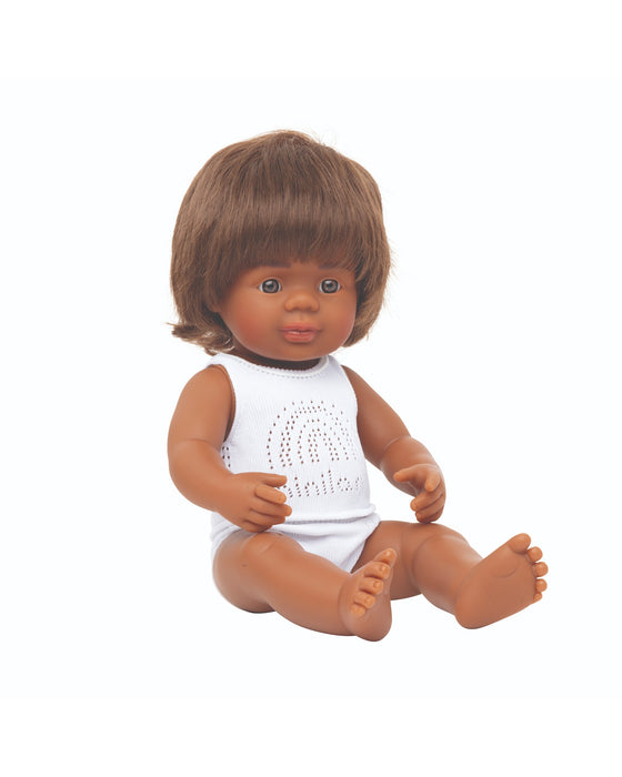 Miniland Baby Doll Aboriginal Boy 38Cm