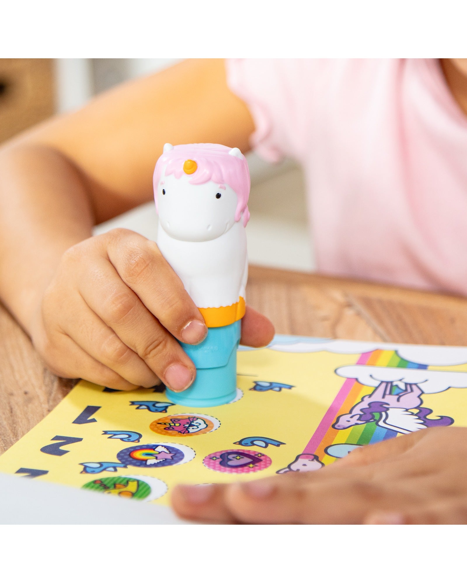 Melissa and Doug Sticker Wow Sticker Stamper And Activity Pad Unicorn