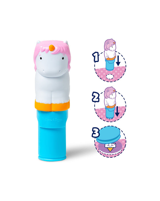 Melissa and Doug Sticker Wow Sticker Stamper And Activity Pad Unicorn