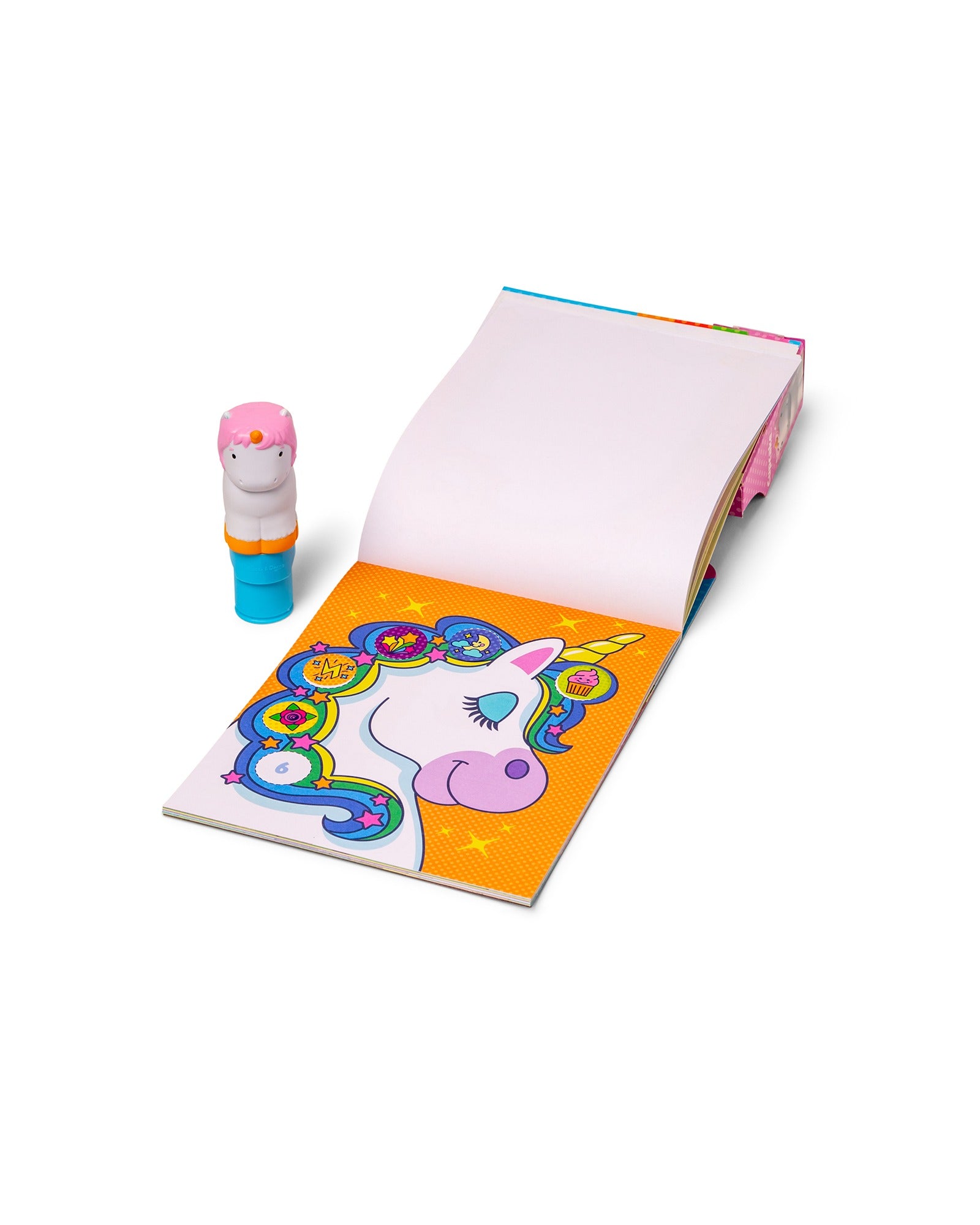 Melissa and Doug Sticker Wow Sticker Stamper And Activity Pad Unicorn