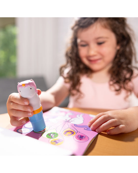 Melissa and Doug Sticker Wow Sticker Stamper And Activity Pad Unicorn