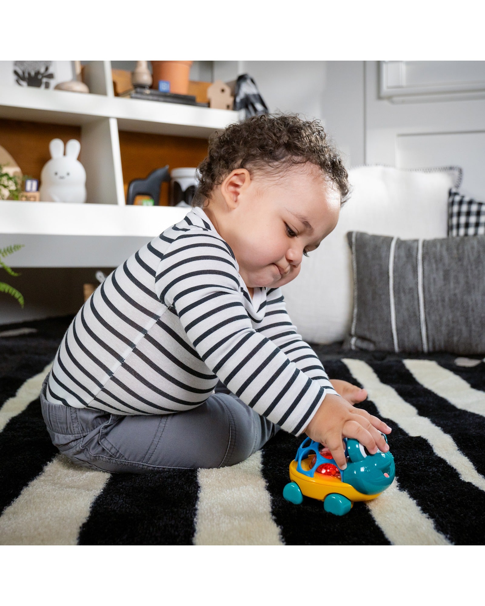 Oball Curious Car Neptune Oball Toy Car & Rattle