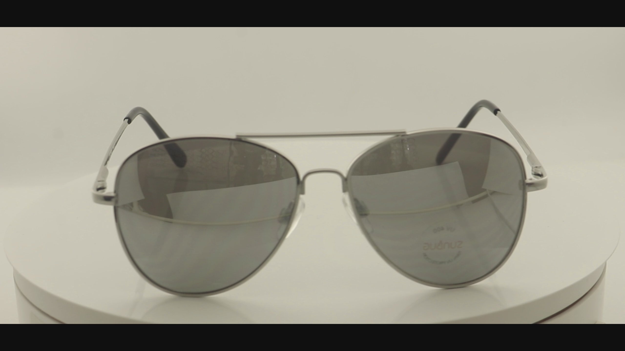 Sunbug Silver Pilot Sunglasses