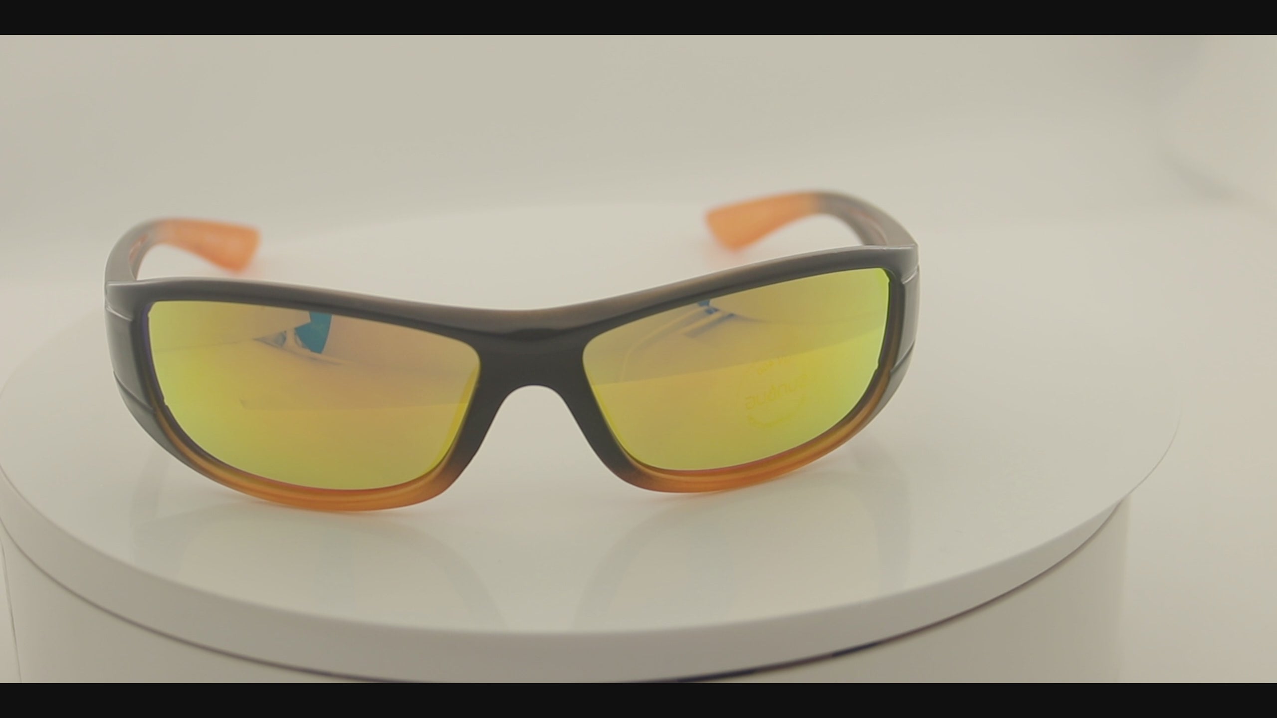 Orange Wraps Sunglasses