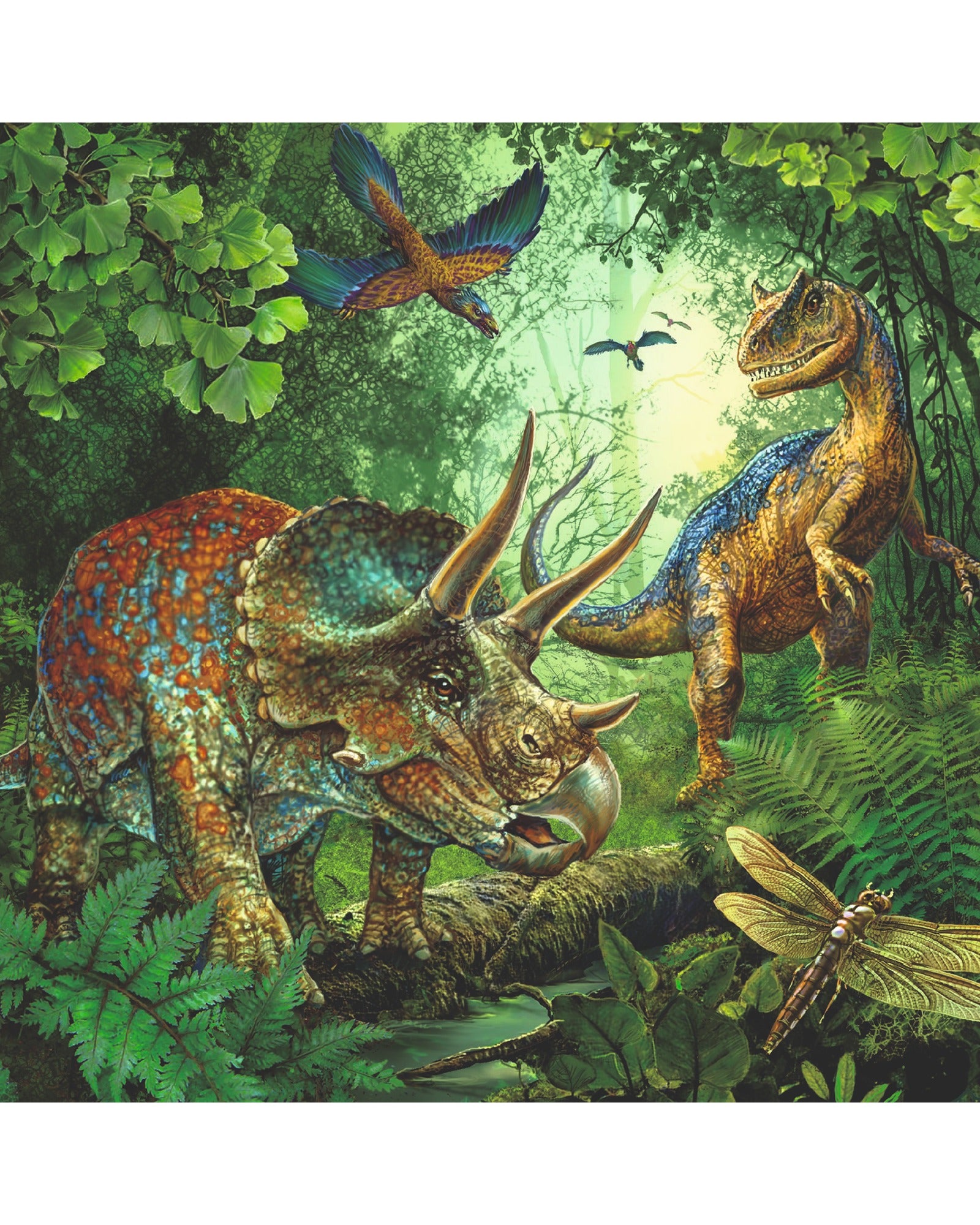 Ravensburger Dinosaur Fascination Puzzle 3X49 Piece