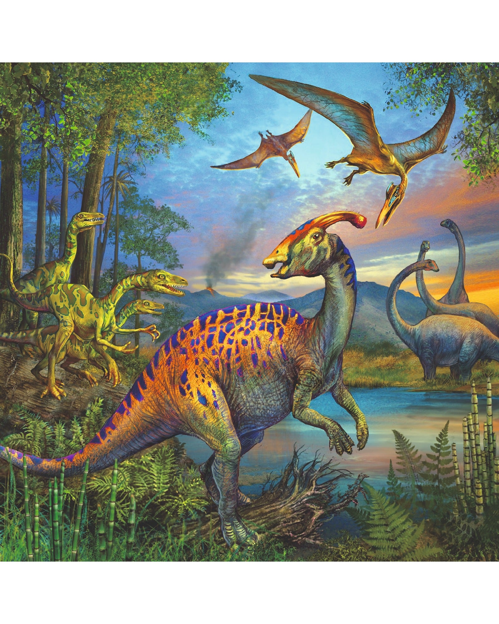 Ravensburger Dinosaur Fascination Puzzle 3X49 Piece