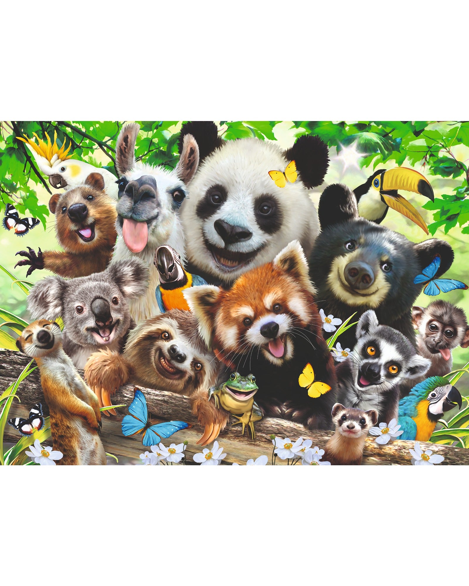 Ravensburger Wildlife Selfie 300 Piece
