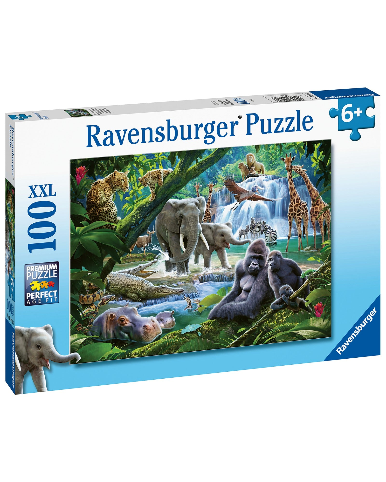 Ravensburger Jungle Animals Puzzle 100 Piece