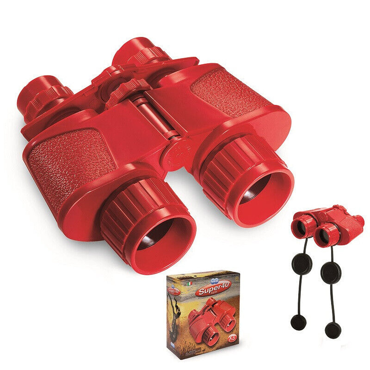 Red Binoculars — Kidstuff